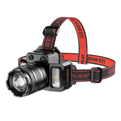 LED Headlamp, USB Rechargeable Waterproof Headlamp for Exploration, Outdoor Camping Supplies, Christmas, Christmas Gift